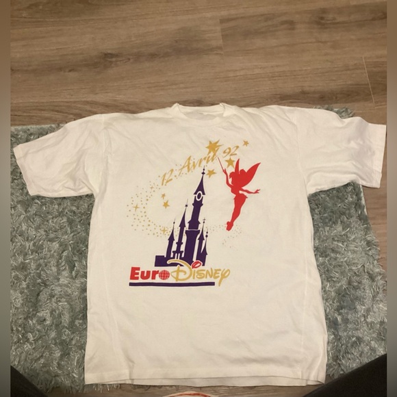 Vtg Euro Disney April 12 1992 Commerative Grand Opening Shirt! Large - Picture 1 of 5